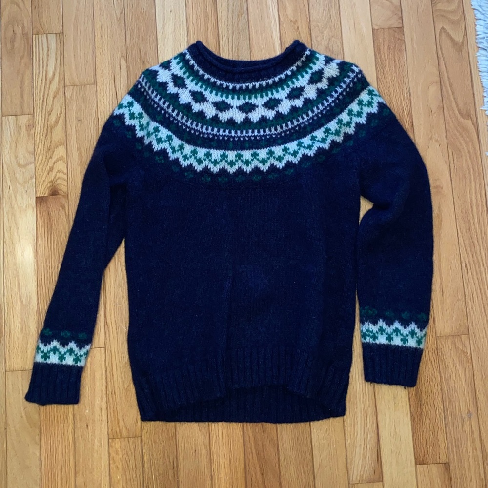 LL Bean wool sweater